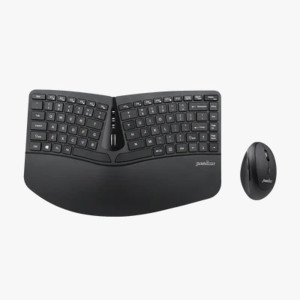Combo Mouse Y Teclado Ergonómicos Inalámbricos Perixx 606