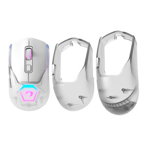 Mouse Gaming Bt Marvo Pro 19000dpi RGB Puños Intercambiables