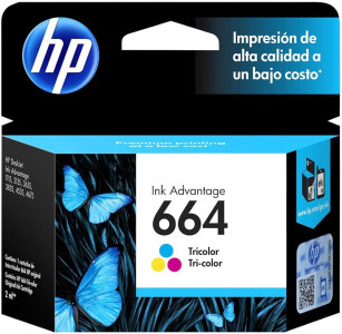 CARTUCHO HP ORIGINAL 664 TRI COLOR