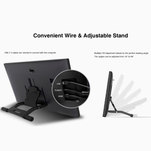 TABLETA DIGITALIZADORA VEIKK VK1560 15,6 1920X1080