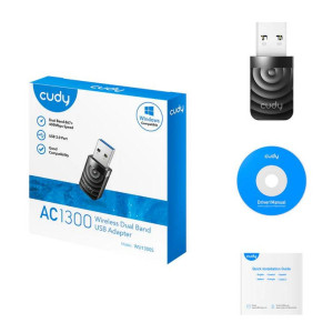 Adaptador Cudy Wifi 5 AC1300 Doble Banda