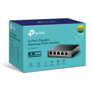 Switch Tp-Link Tl-sg1005lp 5 Puertos 10/100/1000 4 PoE