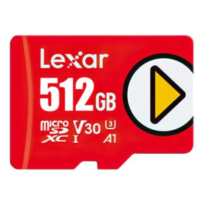 Memoria microSDXC Lexar 512GB Play UHS-I