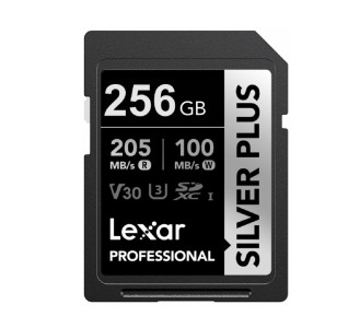 Memoria SDXC Lexar Pro 256GB Silver Plus