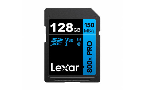 Memoria SDXC Lexar 800X Pro 128GB Blue Series
