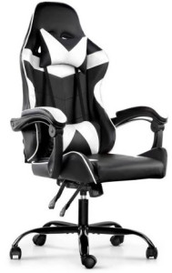 Silla Gamer Lumax ROM negro/blanco