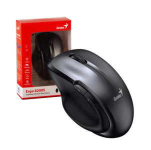 Mouse Genius Ergo inalámbrico USB-C negro