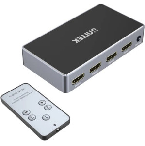 Switch Unitek HDMI 4K de 3 puertos con Control