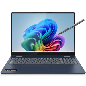 NOTEBOOK 16” LENOVO CONVERTIBLE IDEAPAD 5 2 EN 1 COPILOT+PC 16AKP10 (RYZEN 7 350/16GB DDR5/512GB/W11H) – COSMIC BLUE