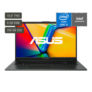 NOTEBOOK ASUS  VIVOBOOK E1504GA-NJ034W INTEL I3 N305 DDR4 8GB SSD 256GB WIN11  15,6''