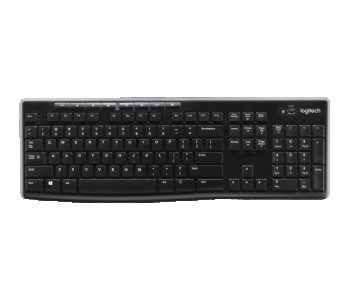 TECLADO INALAMBRICO LOGITECH K270 (920-004426) -  BLACK