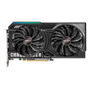 TARJETA DE VIDEO ASROCK AMD RADEON RX 9060 XT CHALLENGER 8GB OC GDDR6 3290 MHZ VG-9060XT CL 8G NEGRO