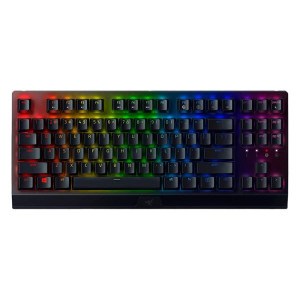 TECLADO GAMING RAZER BLACKWIDOW V3 TENKEYLESS MECANICO USB INGLES BLACK RZ03-03491800-R3M1
