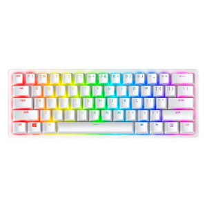 TECLADO GAMING RAZER RAZER HUNTSMAN MINI MECANICO USB INGLES WHITE RZ03-03390300-R3M1