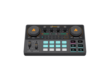 INTERFASE DE AUDIO MAONO PS22 LITE PARA PC NEGRO