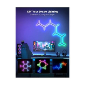 LAMPARA DE PARED GOVEE GILDE Y LIGHTS H6065