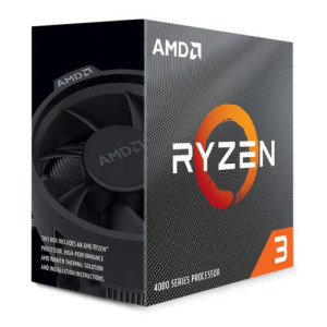 PROCESADOR AMD RYZEN 3 4100    4TH 3.8 GHZ WITH WRAITH STEALTH COOLER 4N AM4  100-100000510BOX