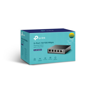 Switch Tp-Link Tl-sf1005lp 5 Puertos 10/100 4 PoE