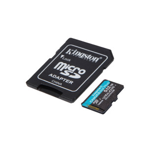 TARJETA DE MEMORIA MICROSD KINGSTON CANVAS GO PLUS 512GB (SDCG4/512GB)