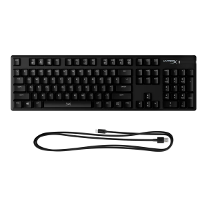 TECLADO MECANICO HYPERX ALLOY ORIGINS ABS RGB RED SWITCH (4P4F6AI#AC8)
