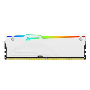 MEMORIA KINGSTON FURY BEAST RGB WHITE 16GB DDR5 5600MTS (KF556C40BWA-16)