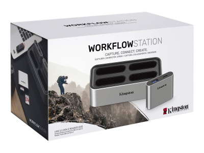 DOCKING KINGSTON WORKFLOW USB 3.2 GEN2 (WFS-U)
