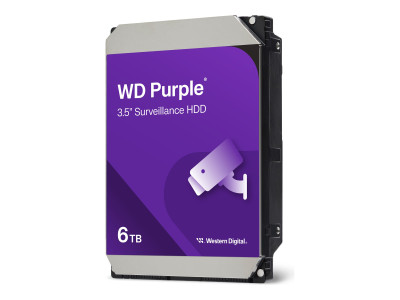 DISCO DURO INTERNO WD PURPLE 6TB PARA VIGILANCIA (WD64PURZ)