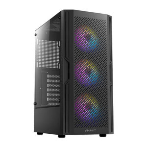 GABINETE GAMING ANTEC AX20 ELITE C/4 VENTILADORES ARGB - BLACK