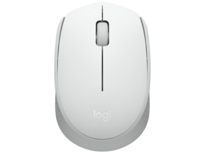 Mouse Logitech M170 inalámbrico blanco