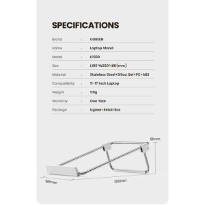 Soporte Ugreen Laptop De 11