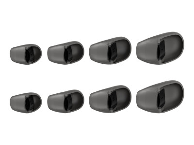 HyperX Cloud Earbuds II - Auriculares internos con micro - en oreja - cableado - conector de 3,5 mm - negro