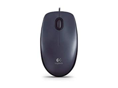Mouse Logitech M90 óptico negro