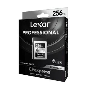 Memoria CFexpress Lexar Pro 256GB Tipo B Silver Series