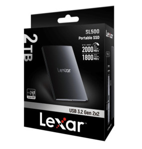 Disco SSD Lexar 2TB portable con set magnetico