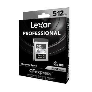 Memoria CFexpress Lexar Pro 512GB Tipo B Silver Series