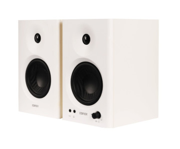 Parlantes Edifier MR4 de estudio blancos