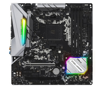 Mother Asrock B450M Steel Legend RGB AM4