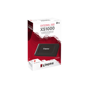 DISCO SOLIDO EXTERNO SSD KINGSTON XS1000 2TB PORTABLE - BK  (SXS1000/2000G)