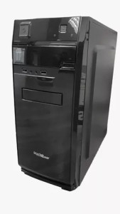 GABINETE GAMER COMBO STARKGEAR WASP (TEC-MOU-PAR) - NEGRO