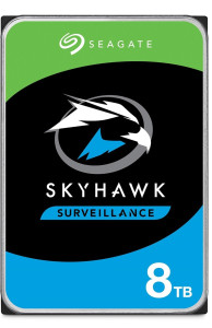 DISCO DURO INTERNO SEAGATE SKYHAWK 8TB PARA VIDEOVIGILANCIA (ST8000VE001)