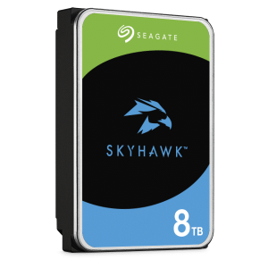 DISCO DURO INTERNO SEAGATE SKYHAWK 8TB PARA VIDEOVIGILANCIA (ST8000VE001)