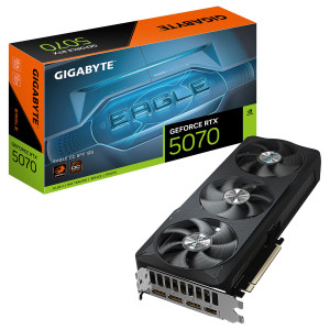 Gigabyte GeForce RTX 5070 EAGLE OC SFF 12G - Tarjeta gráfica - GeForce RTX 5070 - 12 GB GDDR7 - PCI Express 5.0 - 3 x DisplayPort, HDMI