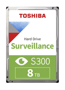 DISCO DURO INTERNO TOSHIBA S300 8TB 7200RPM PARA VIDEOVIGILANCIA 