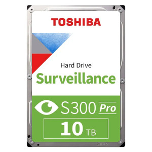 DISCO DURO INTERNO TOSHIBA S300 10TB 7200RPM PARA VIDEOVIGILANCIA