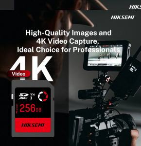 TARJETA DE MEMORIA SD HIKSEMI CAPTURE 256GB P/ CAMARA FOTOGRAFICA (HS-SD-E30 256G)