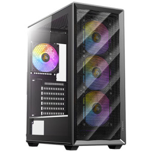 GABINETE GAMING ANTEC AX85 C/4 VENTILADORES ARGB – BLACK