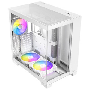 GABINETE GAMING ANTEC C8 ARGB – WHITE C/3 VENTILADORES