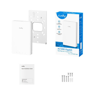 Access Point Wall Cudy Ac1200 Wifi Gigabit X4