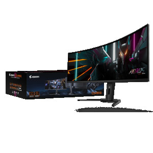 MONITOR 49 AORUS GAMING CO49DQ OLED DUAL QHD 144HZ
