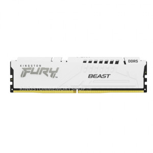 MEMORIA KINGSTON FURY BEAST WHITE 16GB DDR5 5200MTS (KF552C40BW-16)